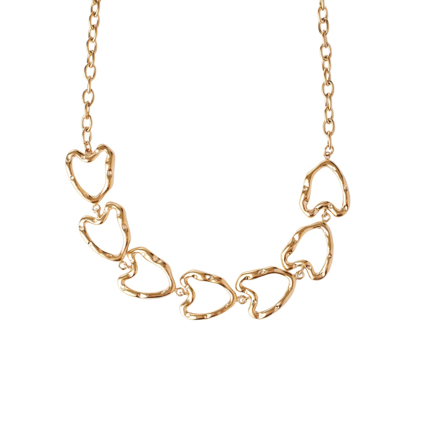 Collar Eslabón de Corazones