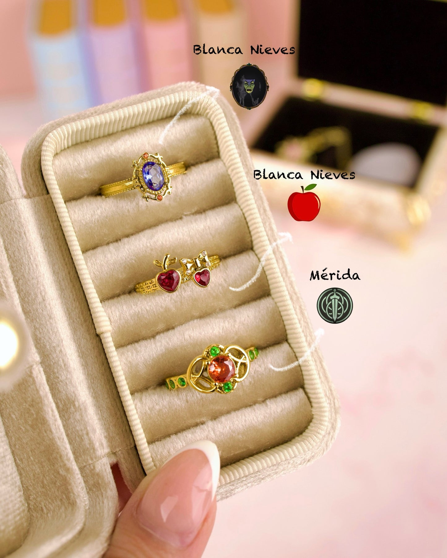 Anillo Espejito BlancaNieves