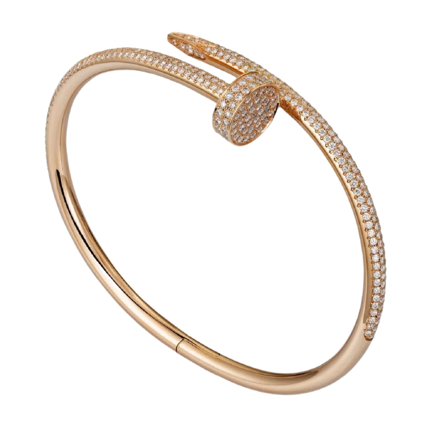Pulsera Clavo Oro Rosa