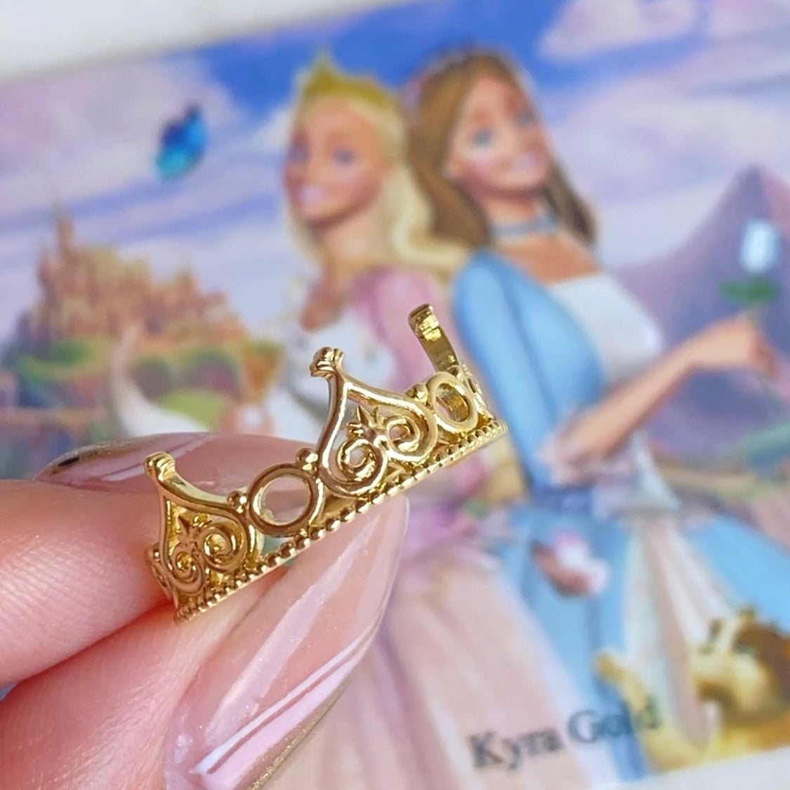 Anillo Barbie la princesa y la plebeya anneliese