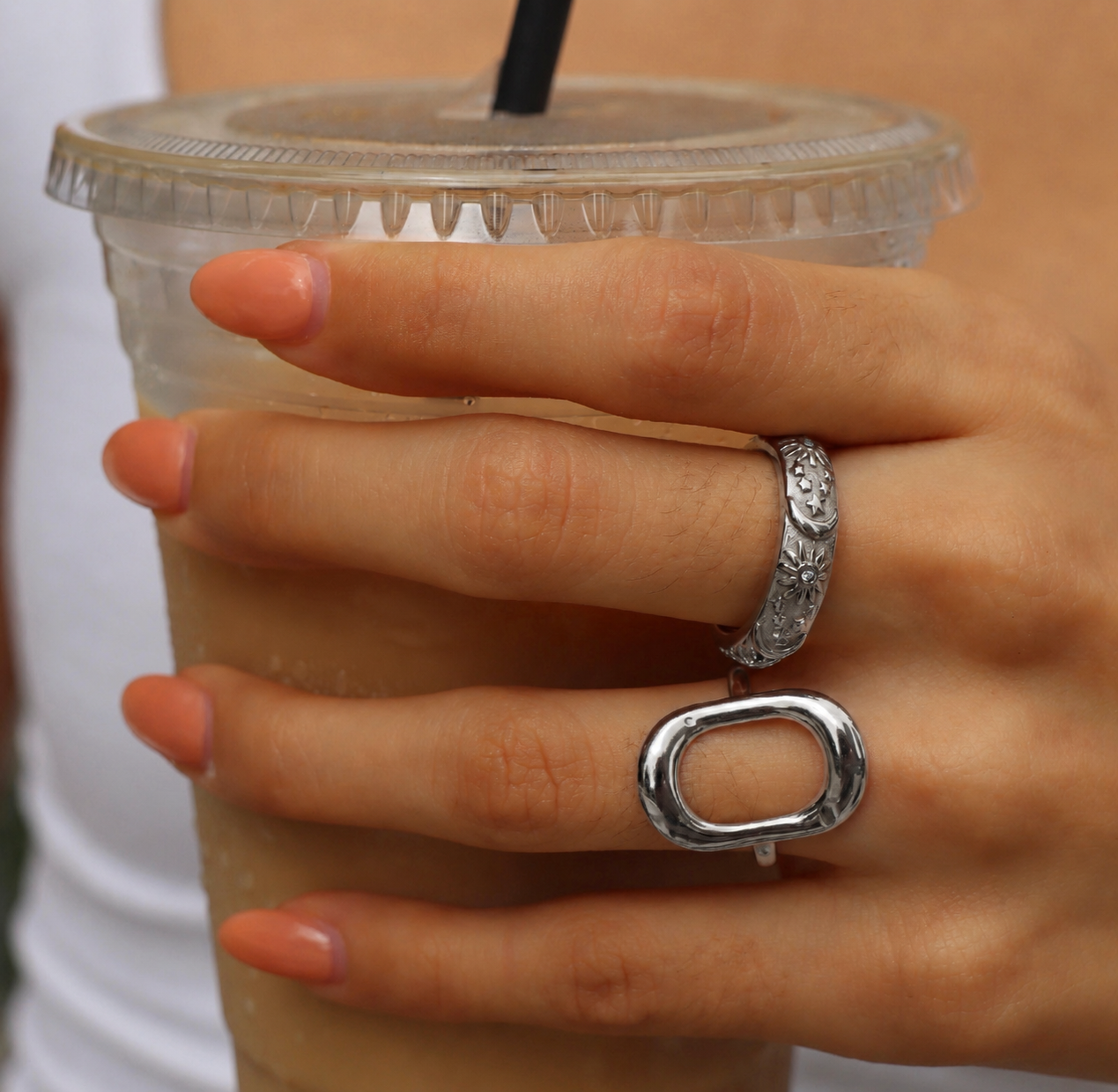 Anillo Selena Plata