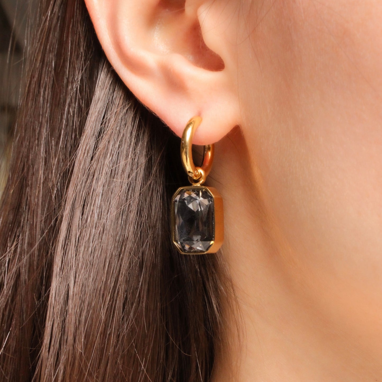 Aretes Alice Negros