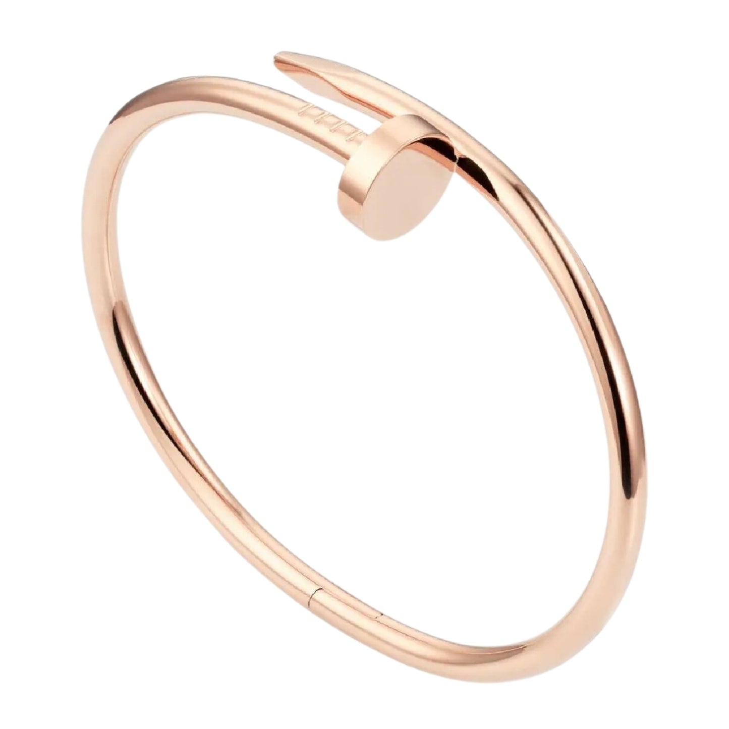 Pulsera Clavo Oro Rosa