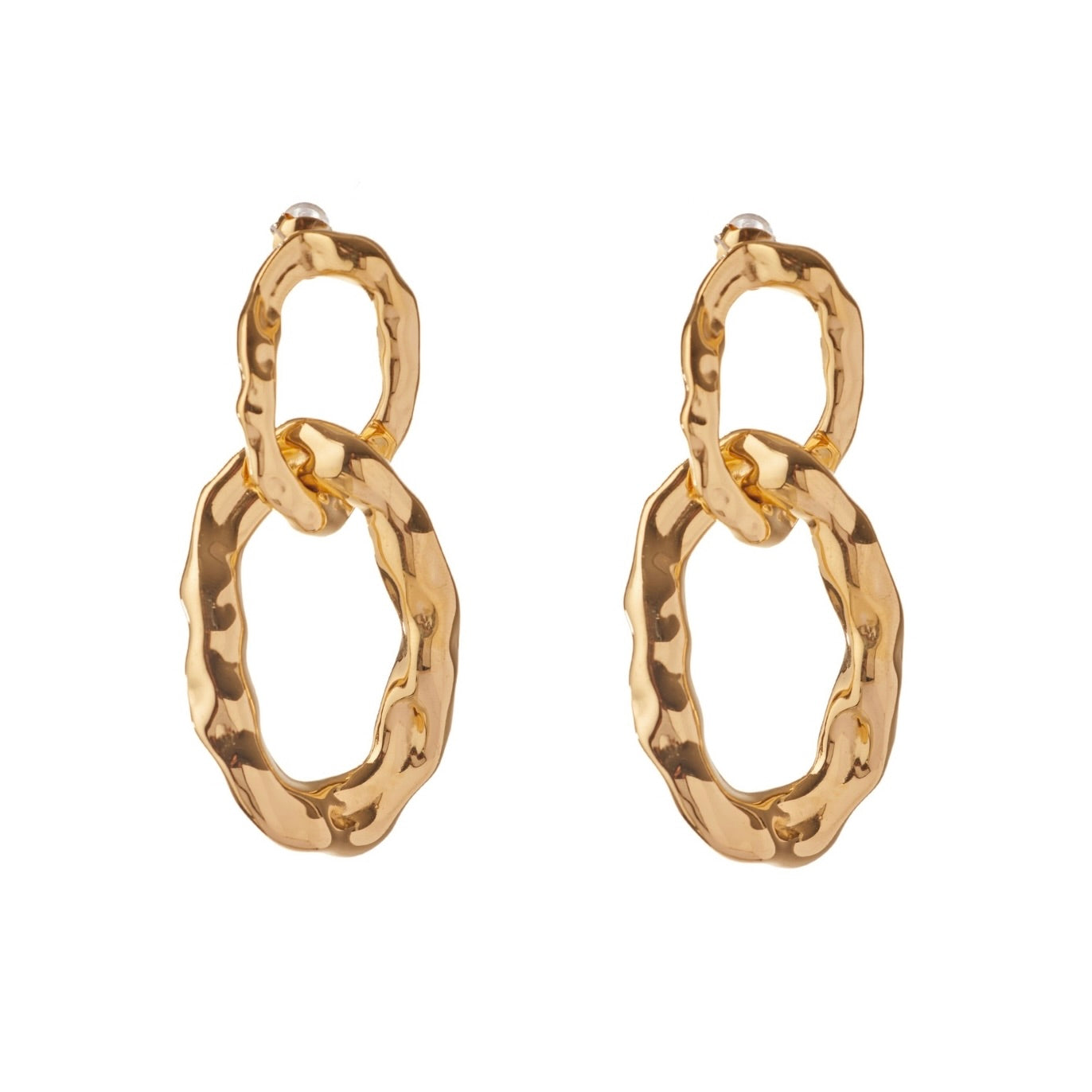 Aretes Hammered Links
