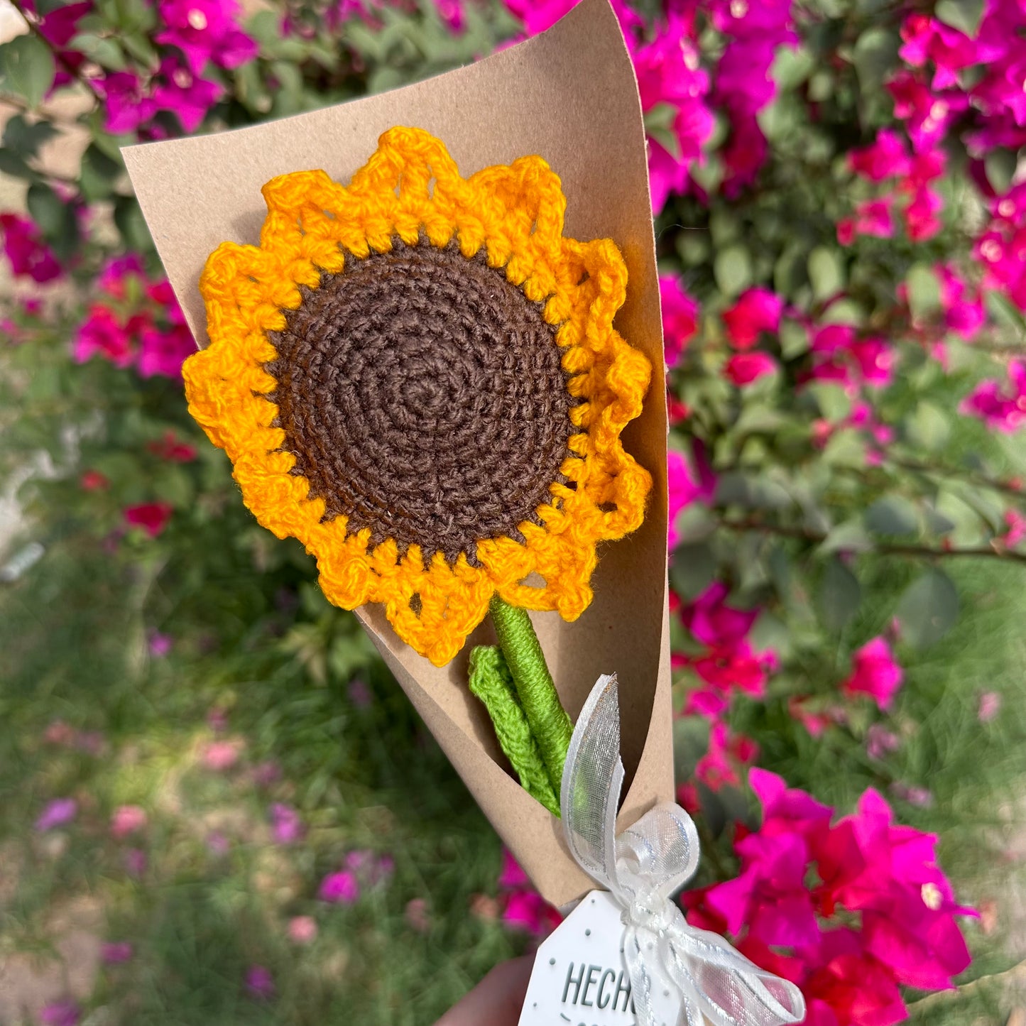 Flor girasol 🌻 crochet