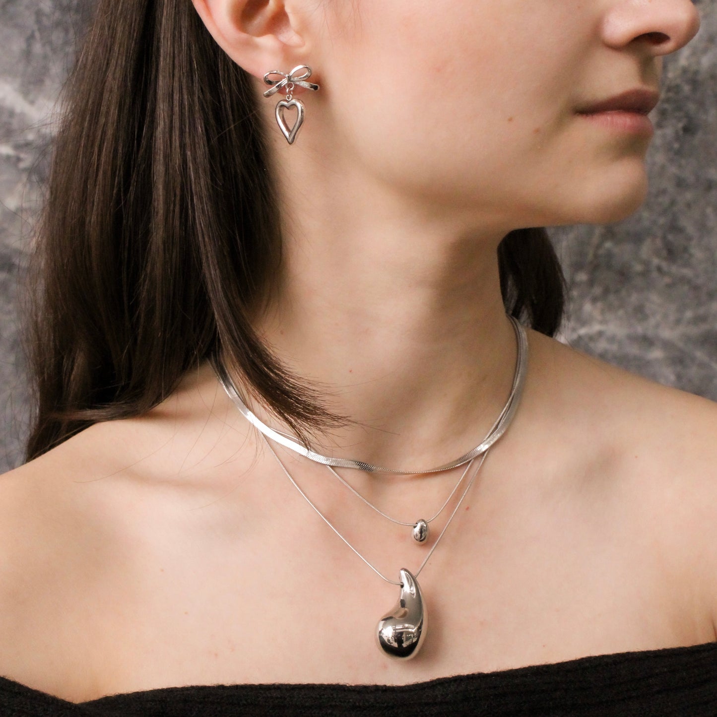 Collar Doble de Gota