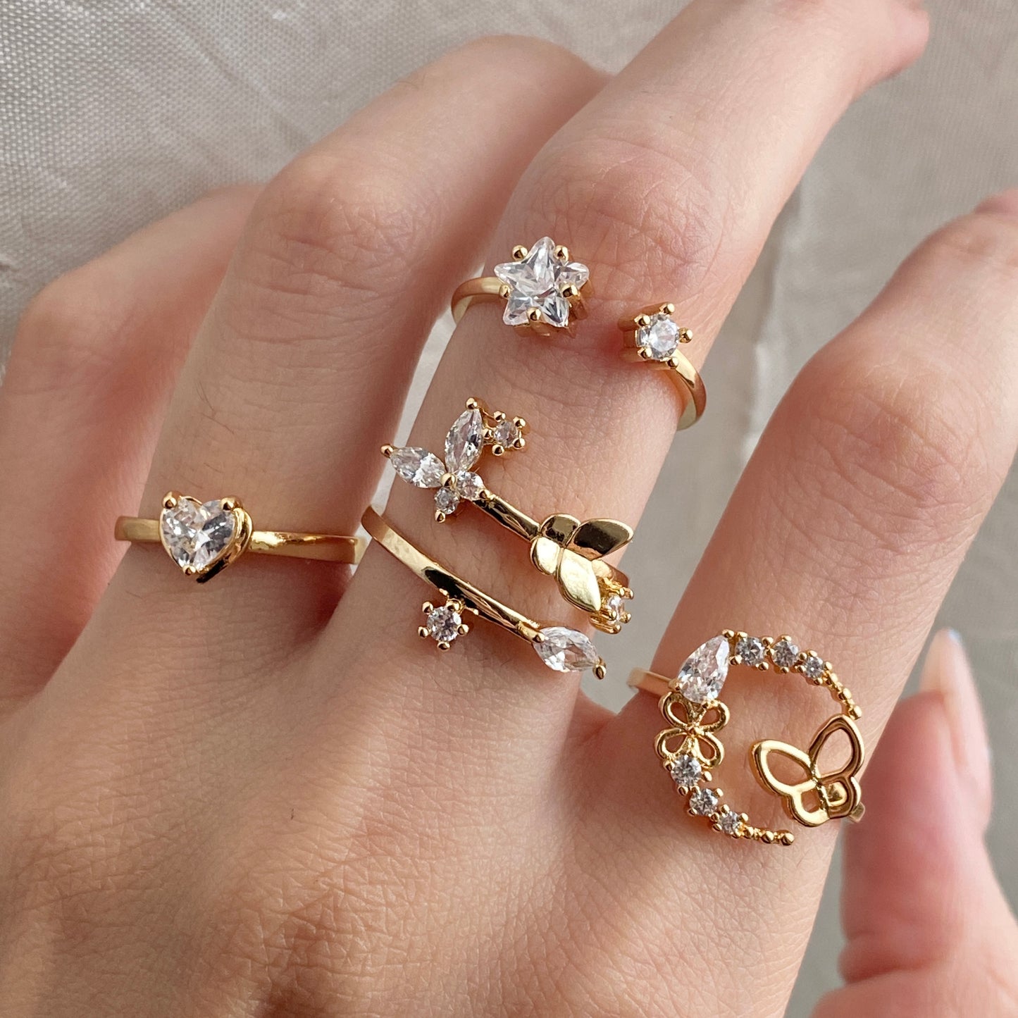 Annie Butterfly Ring 🦋✨
