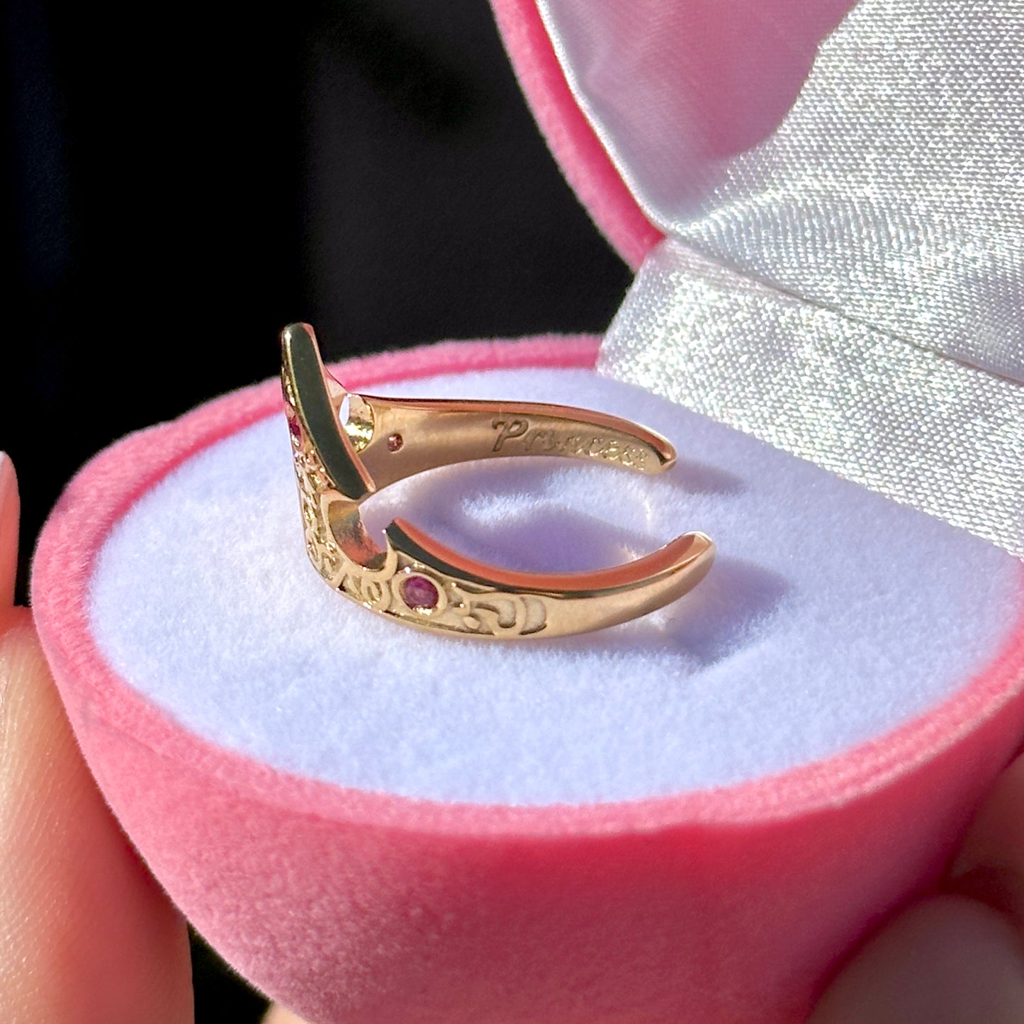 Anillo Corona Aurora 💕