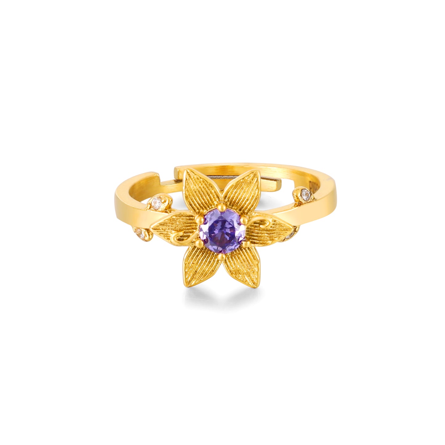 Anillo Flor Fulgor ✨