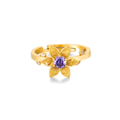 Anillo Flor Fulgor ✨