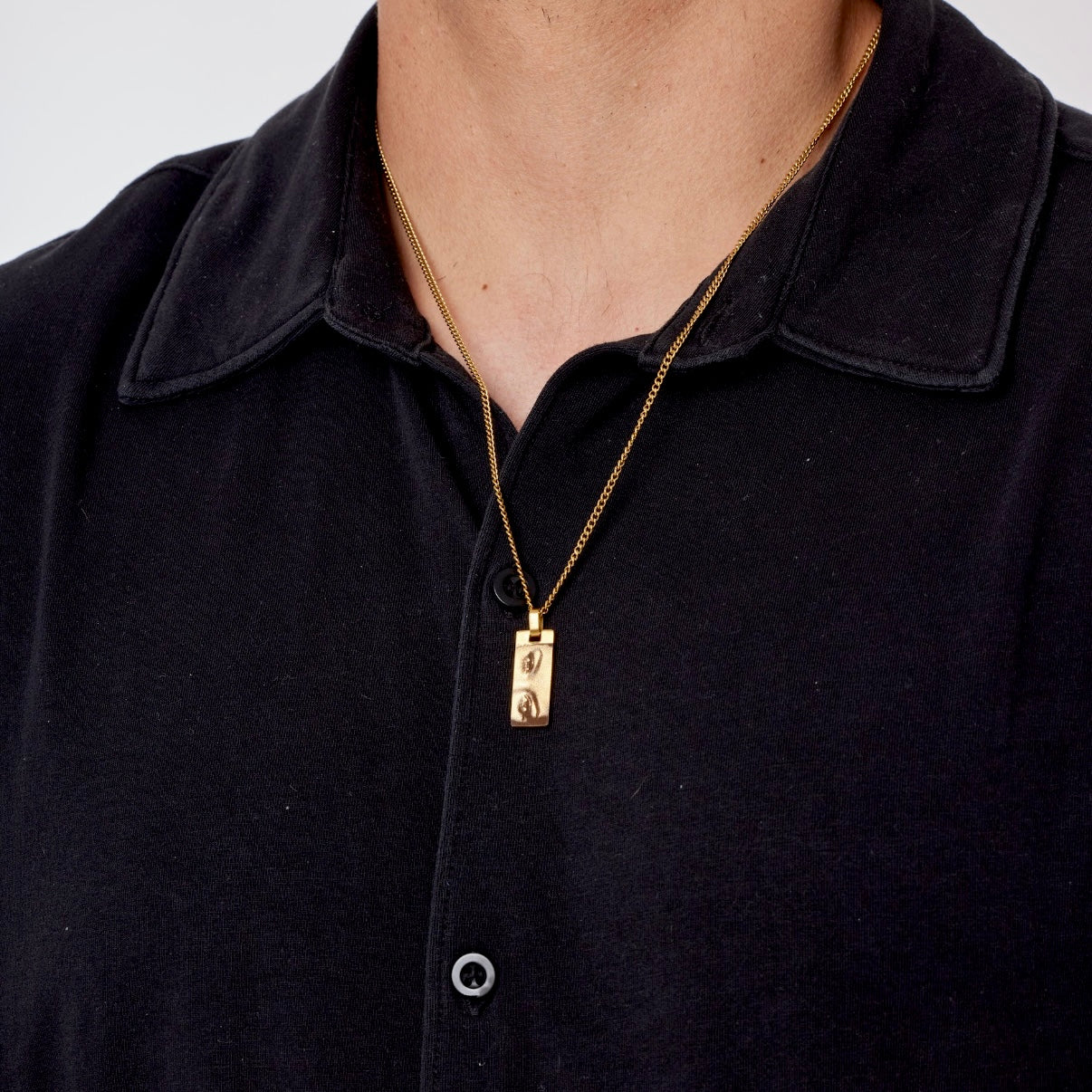 Collar Mirada Personalizado Oro ✨