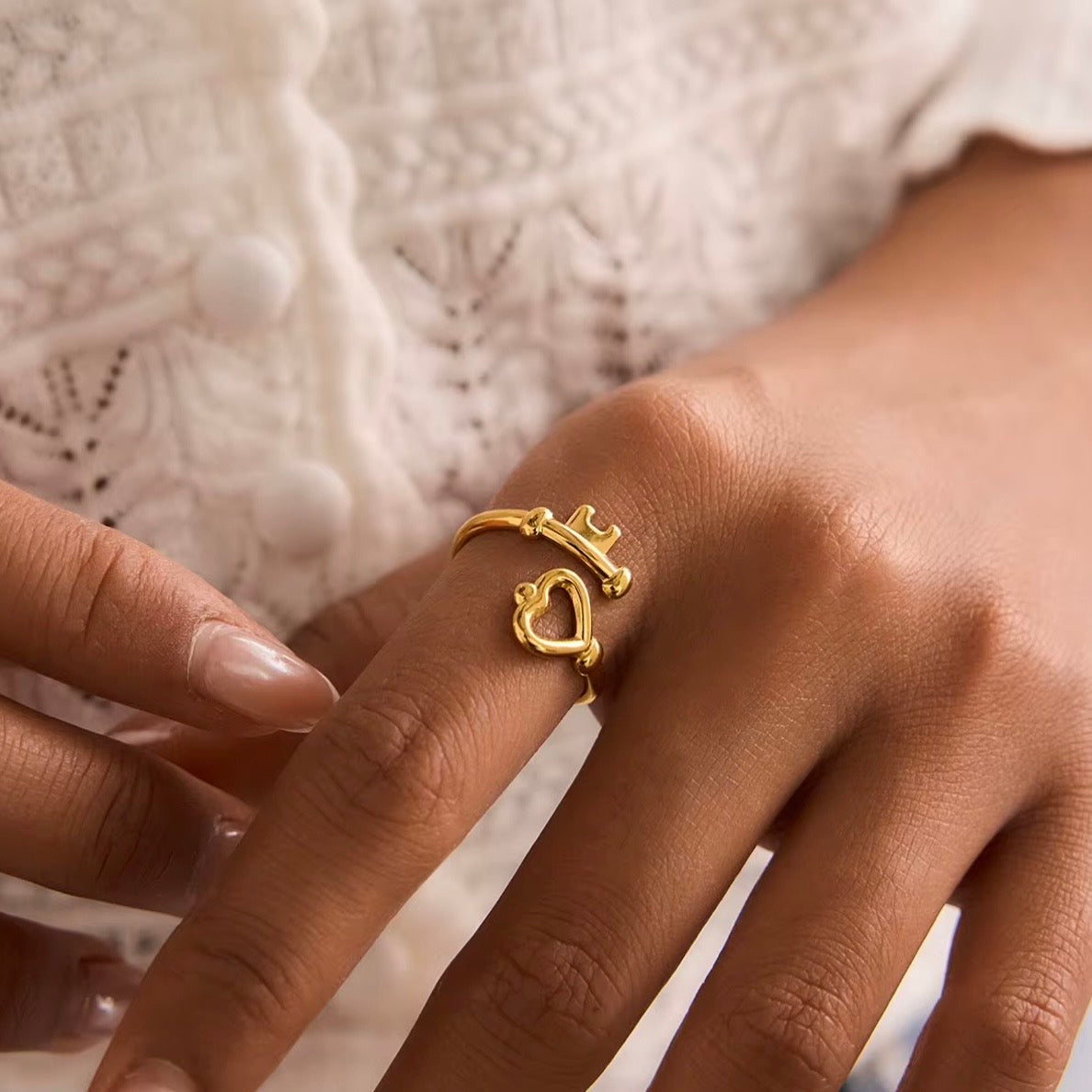 Anillo Llave del Corazón