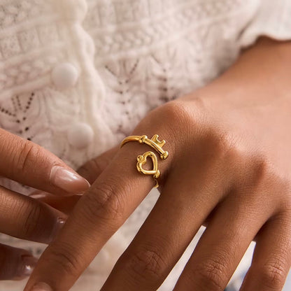 Anillo Llave del Corazón