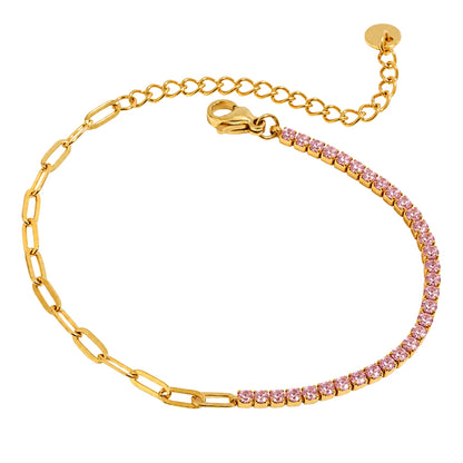 Pulsera Rosalie Pink Duo