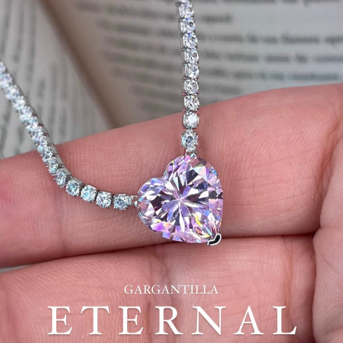 Gargantilla Eternal love || Plata 925