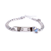 Brazalete personalizado plata