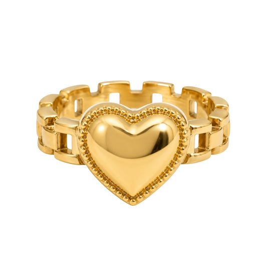 Anillo Corazón Vintage
