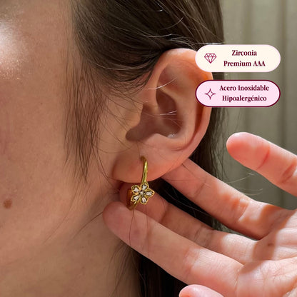 Aretes Rosalie