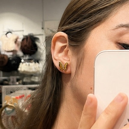 Aretes Papillon