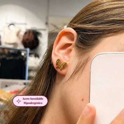 Aretes Papillon