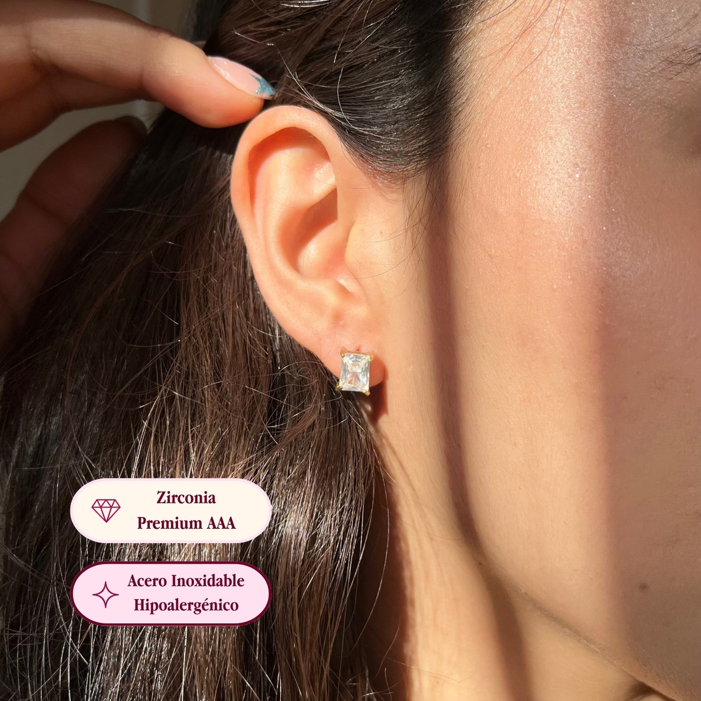 Aretes Émeraude