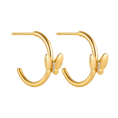Aretes Papillon