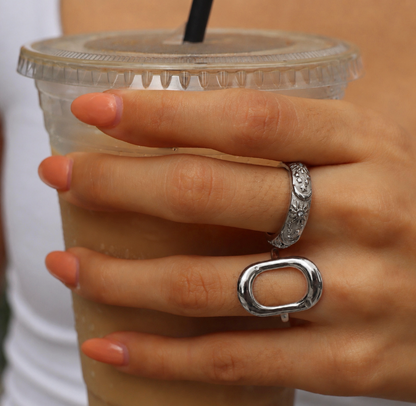 Anillo Selena Plata
