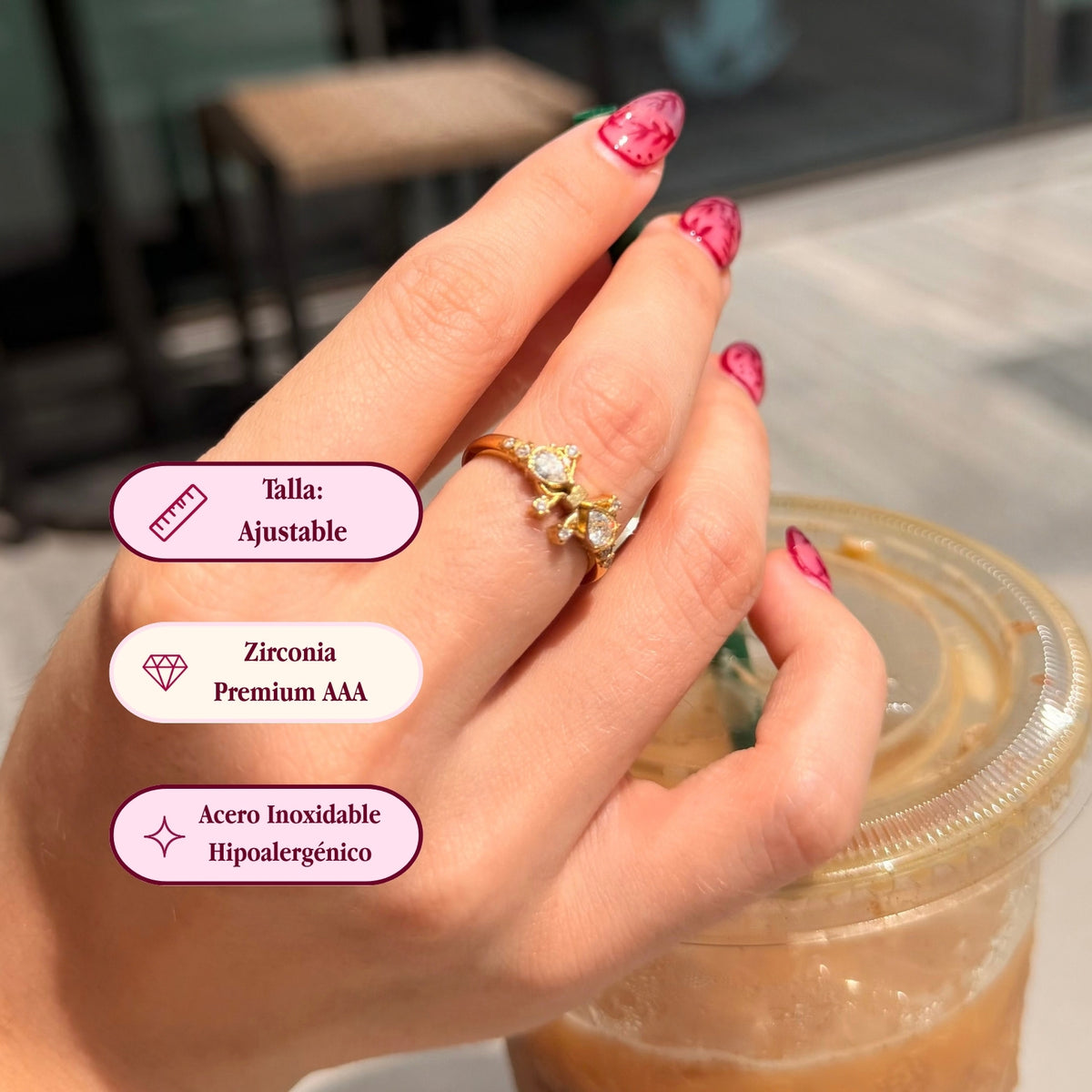Anillo Bow Belle