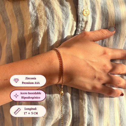 Pulsera Rosalie Pink Duo