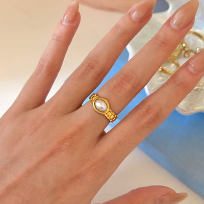 Anillo Pearl Time