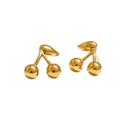 Aretes Golden Cherry