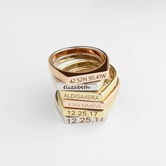 Anillo Personalizado Oro