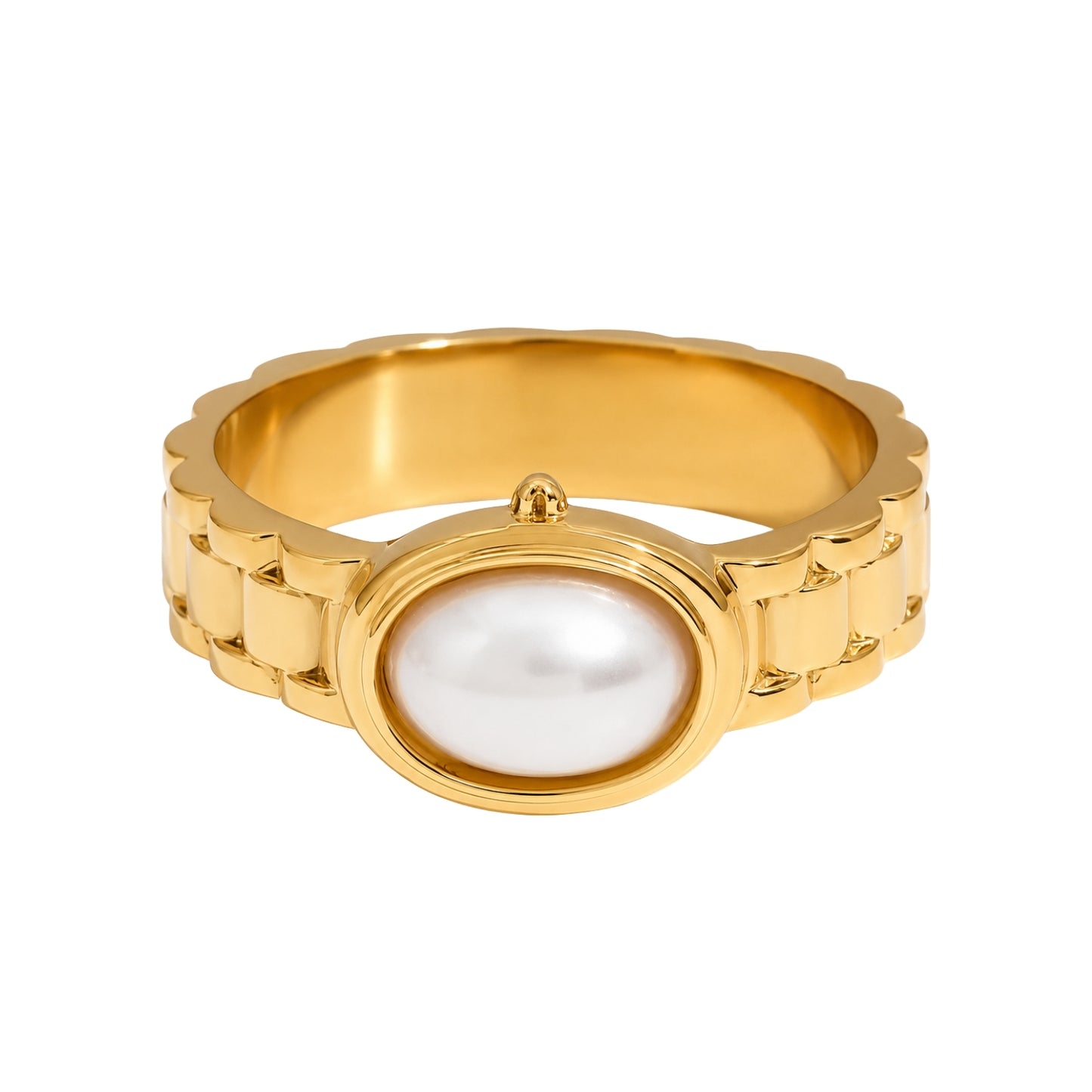 Anillo Pearl Time