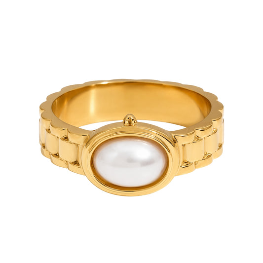 Anillo Pearl Time