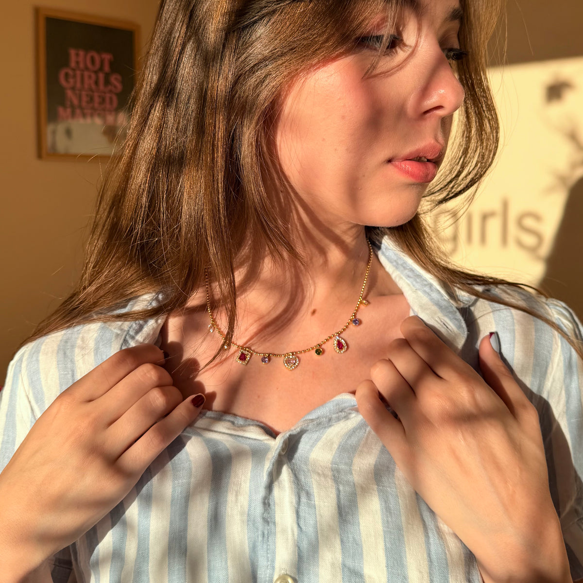 Collar Pink Love