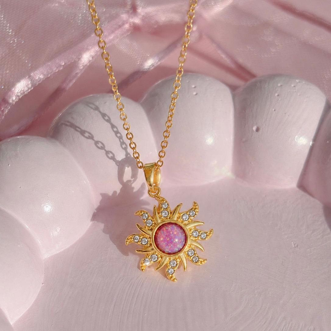 Collar Ópalo sol 💜☀️