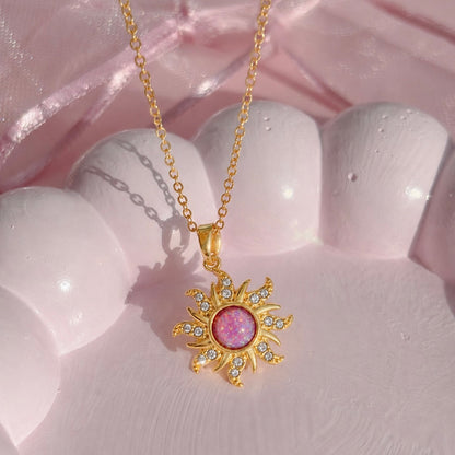 Collar Ópalo sol 💜☀️