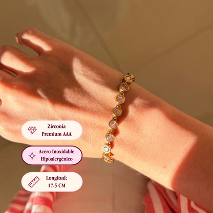 Pulsera Rosalie Pink