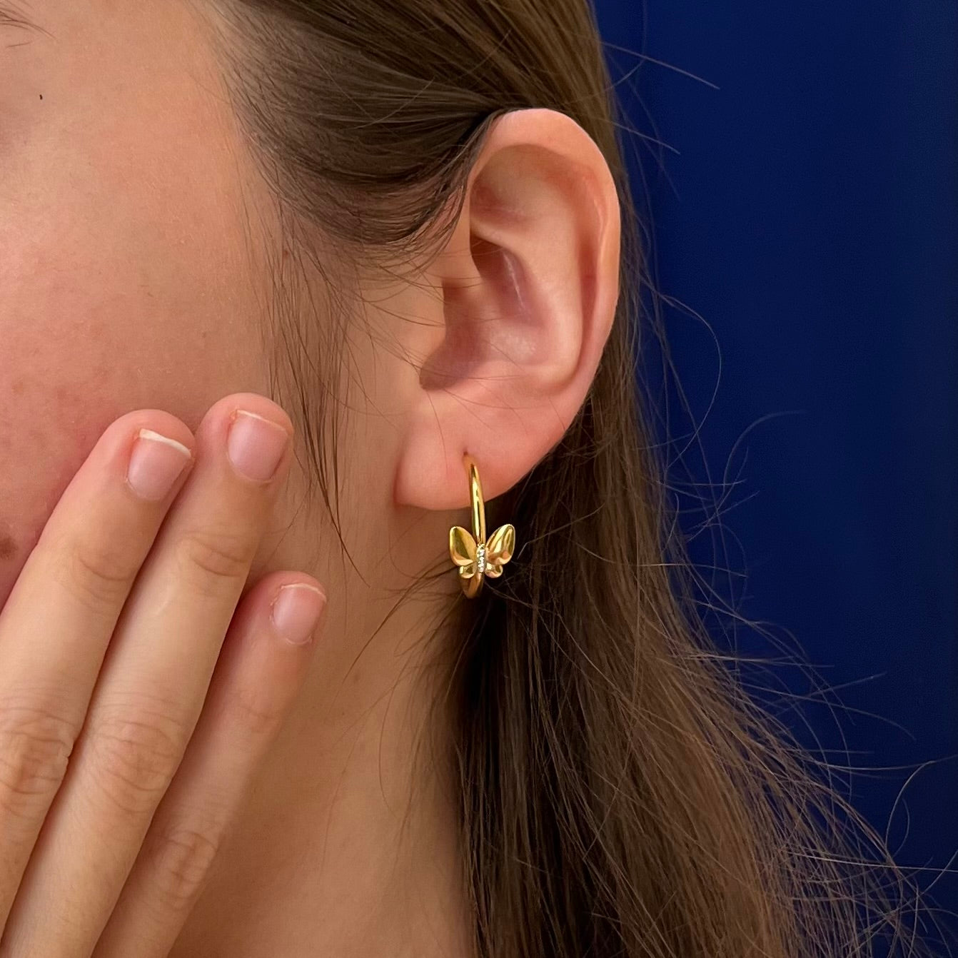 Aretes Papillon