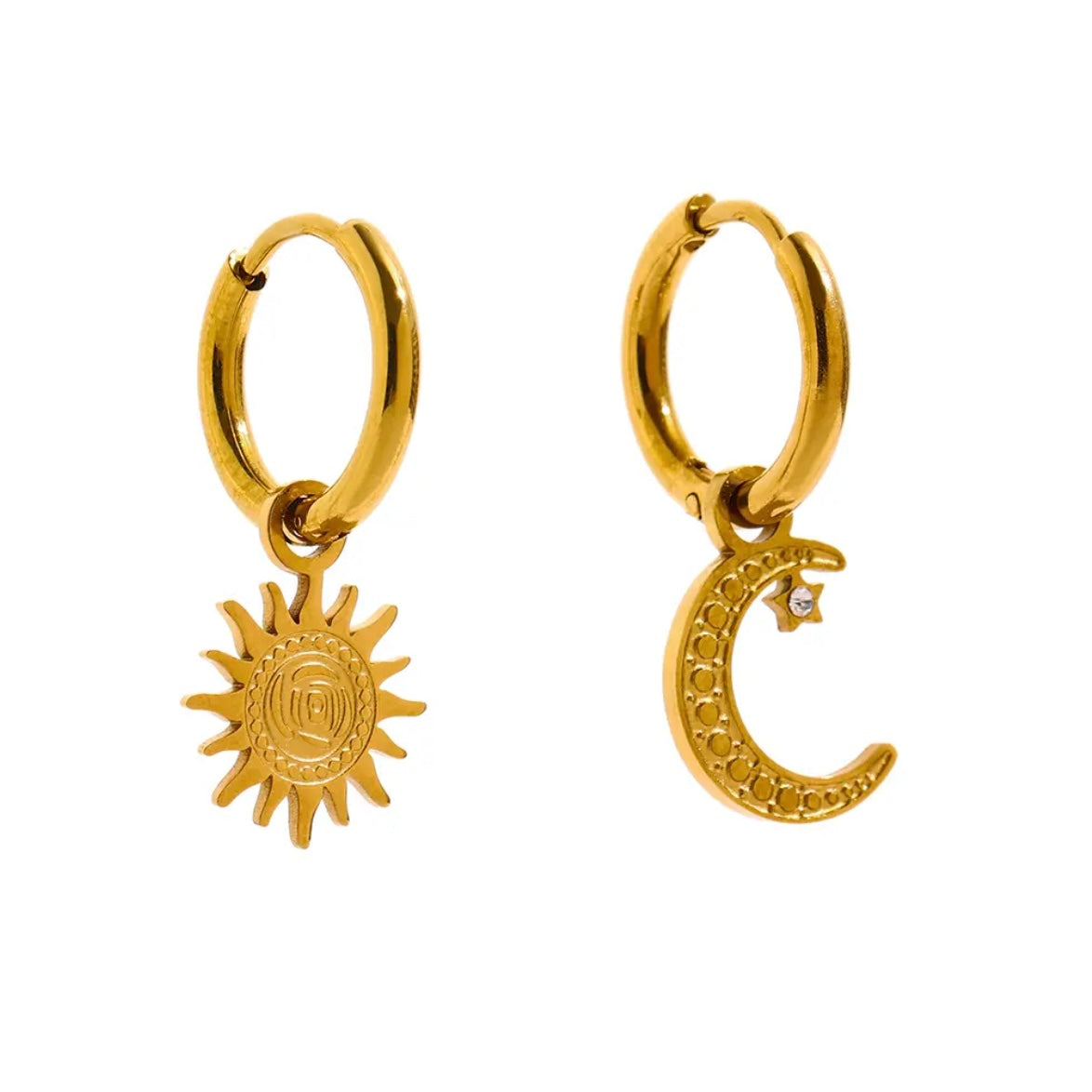 Aretes Sol y Luna 🌓