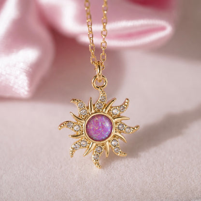 Collar Ópalo sol 💜☀️