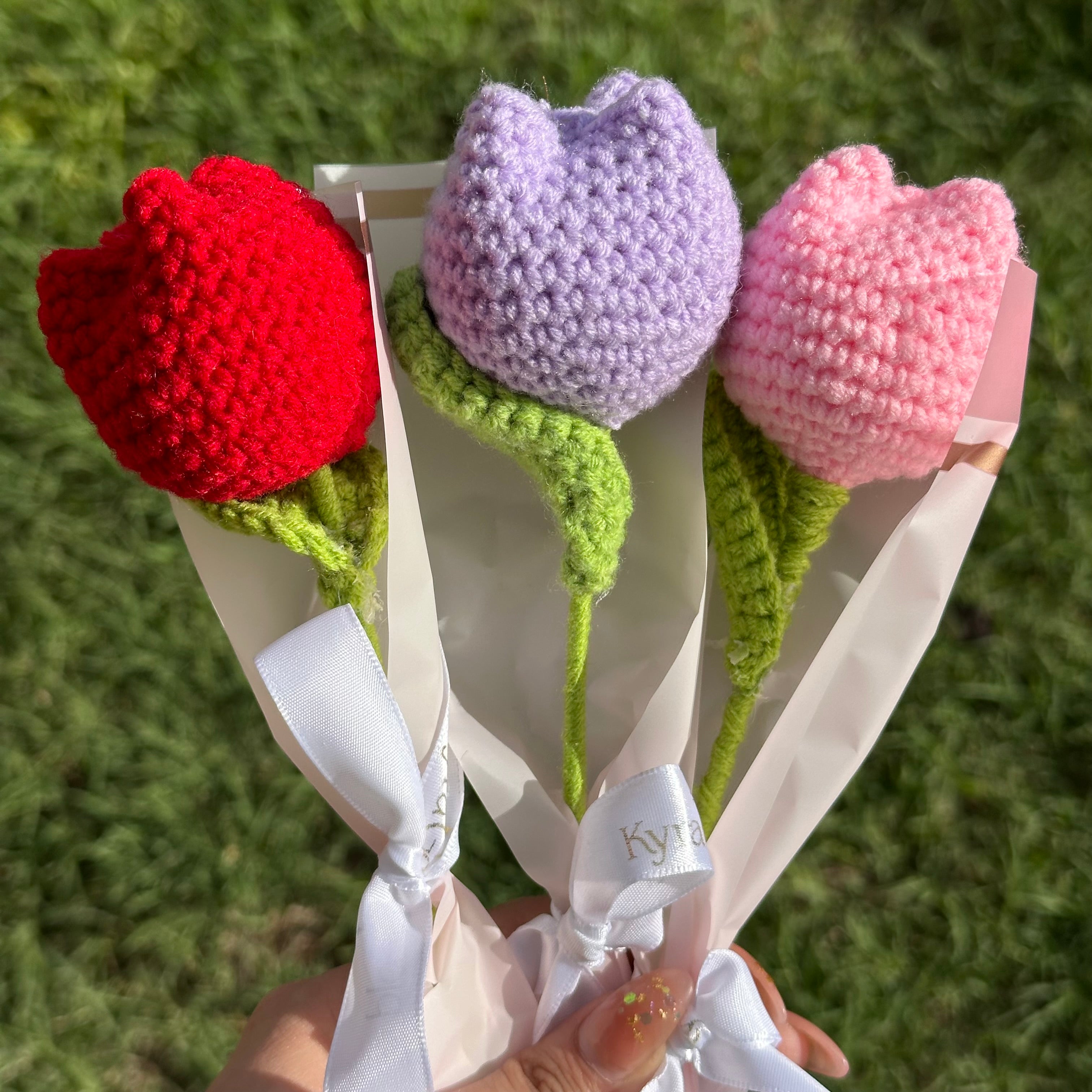 Flor tulipán 🌷 crochet