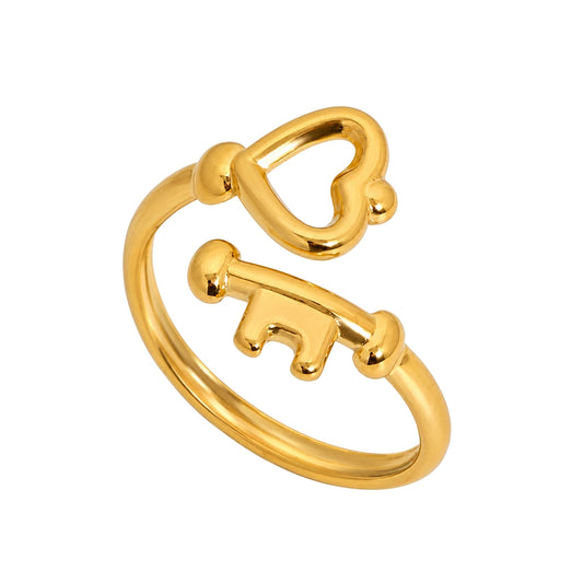 Anillo Llave del Corazón