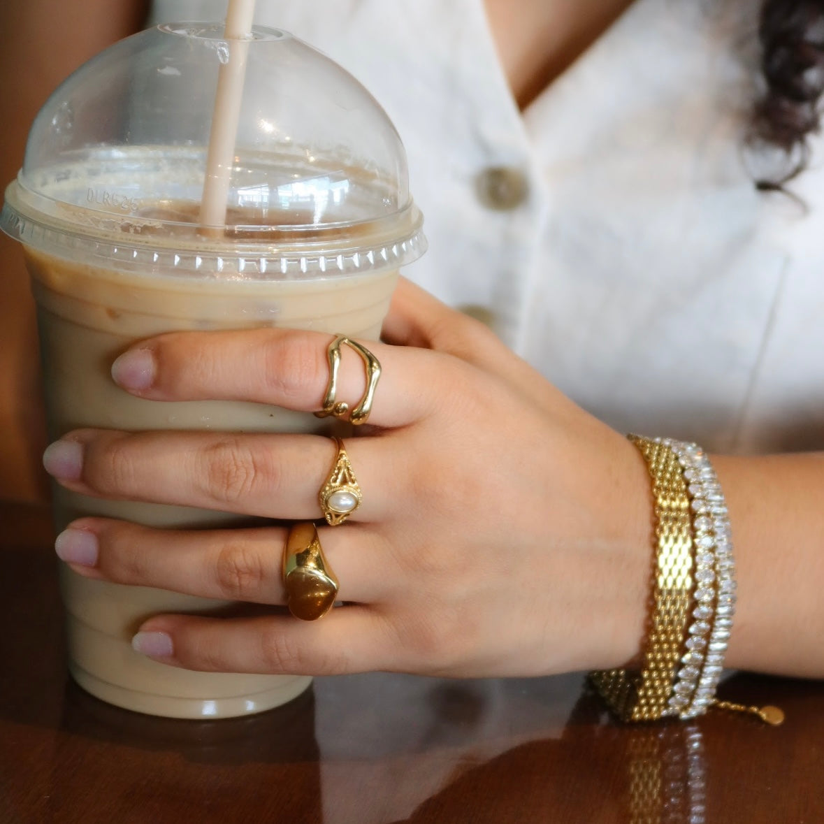 Anillo Golden Love