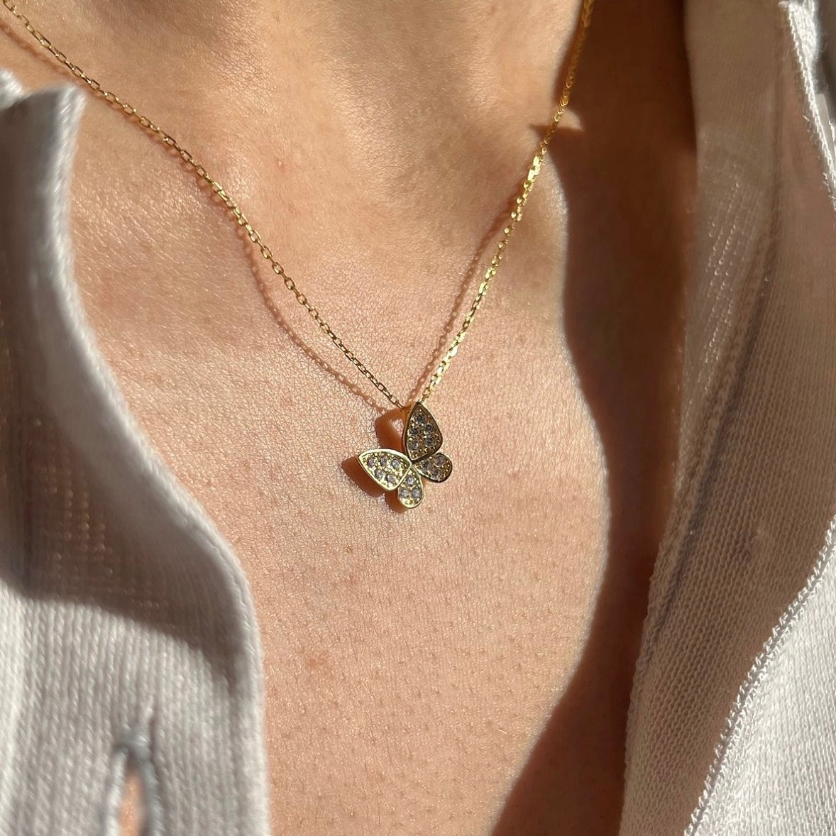 Sweet Butterfly Necklace 🦋